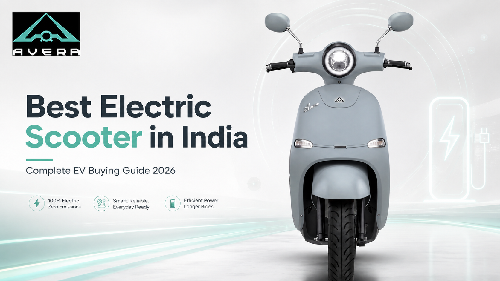 Best Electric Scooter in India 2026 featuring AVERA electric scooters