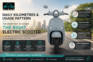 Daily kilometres and usage pattern guide for choosing an electric scooter in India