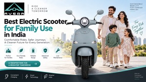 Best Electric Scooter for Family Use in India by AVERA