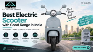 Best Electric Scooter with Good Range in India by AVERA