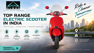 Top Range Electric Scooter in India by AVERA for long-distance and daily commuting