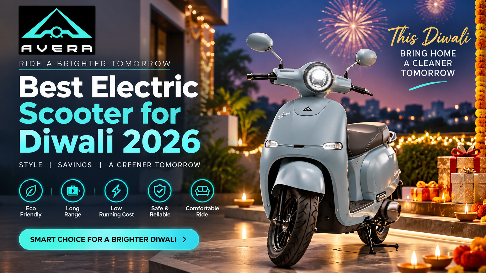 Best Electric Scooter for Dussehra 2026 buying guide for range, charging, comfort and daily commuting