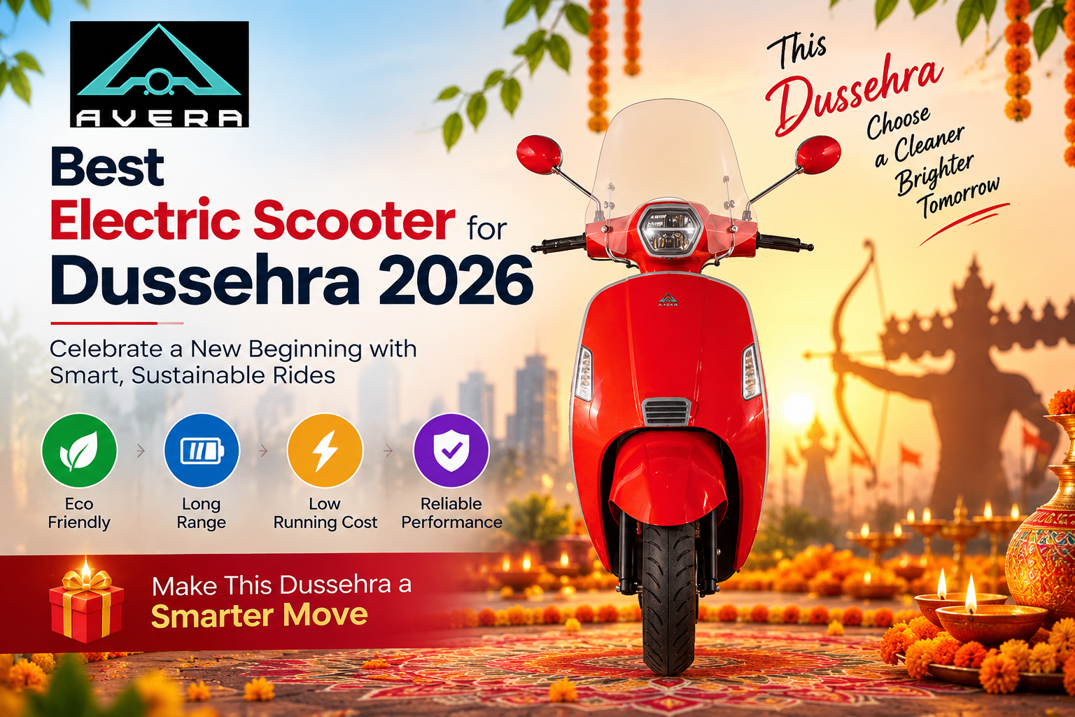 Best Electric Scooter for Dussehra 2026 buying guide for range, charging, comfort and daily commuting