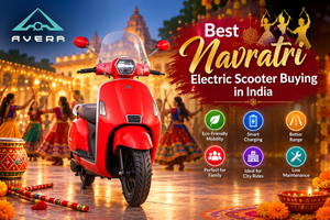 Best Navratri Electric Scooter Buying in India by AVERA