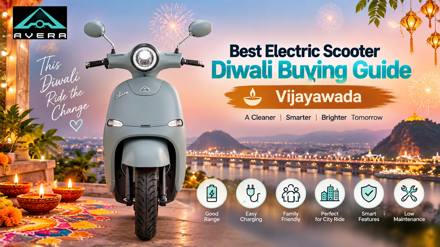 Best Electric Scooter Diwali Buying Guide Vijayawada by AVERA