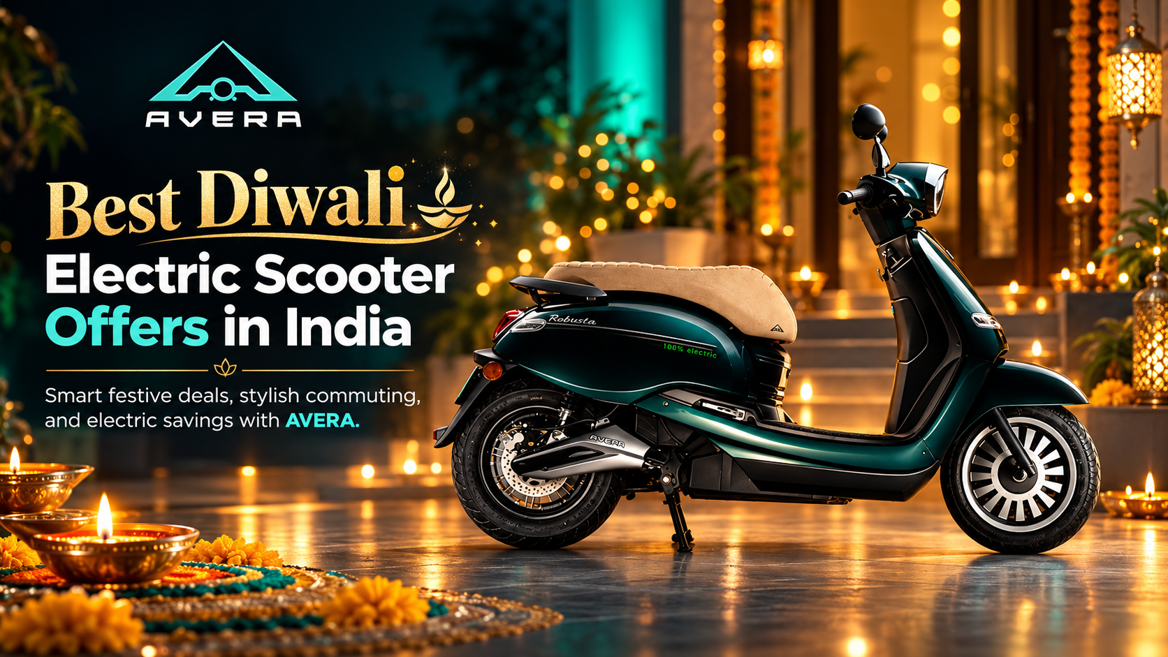Best Diwali Electric Scooter Offers in India by AVERA