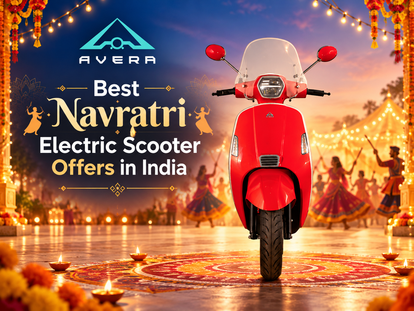 Best Navratri Electric Scooter Offers in India by AVERA