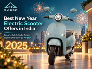 Best New Year Electric Scooter Offers in India by AVERA